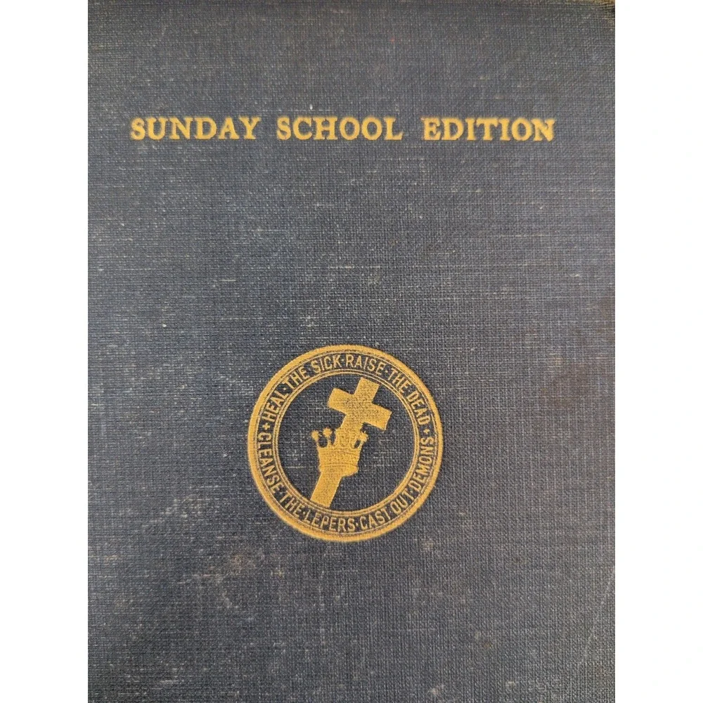 RARE SUNDAY SCHOOL ED🌿Science Health Key to the Scriptures Mary Baker Eddy 1934
